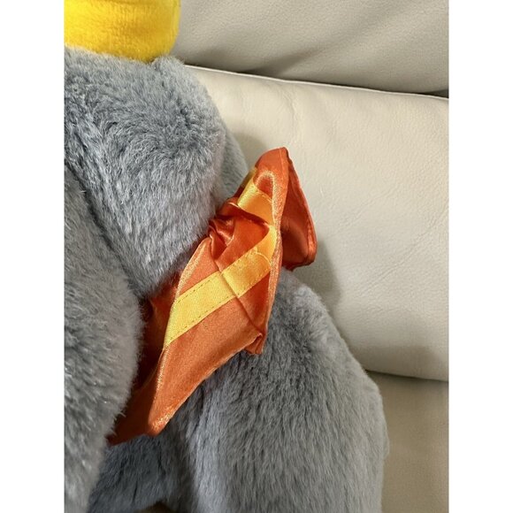 VTG DUMBO PLUSH Stuffed Animal Toy THE DISNEY STORE Big Ears Sewn Eyes Nursery - Picture 14 of 16